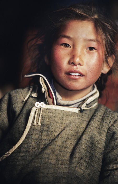 Nomads Nomadic Children Mongolia - copyright 2013 Sven Zellner/Agentur Focus
